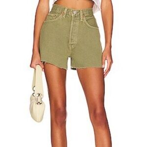 NWT Original 50s Cutoff Shorts In Washed Sage